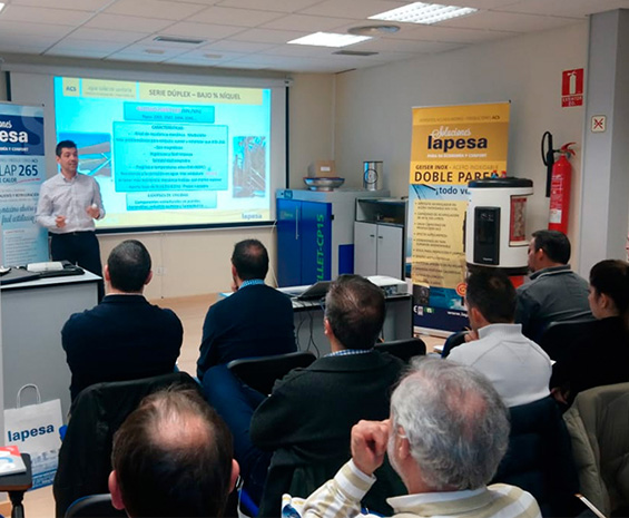 Alto nivel de calidad de los depósitos Lapesa