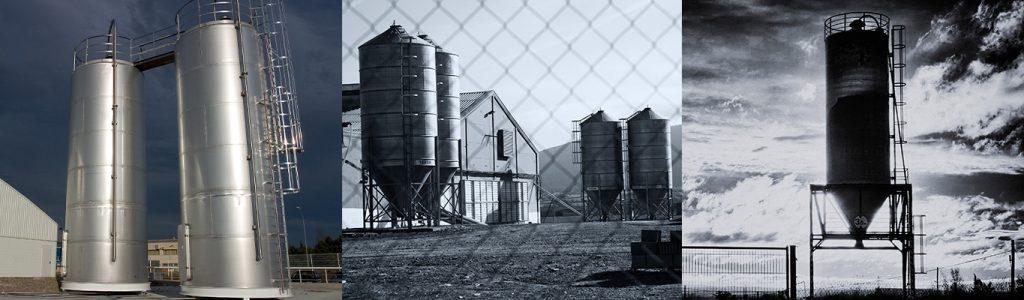 SILOS FÜR TROCKENE PRODUKTE UND FLÜSSIGKEITEN