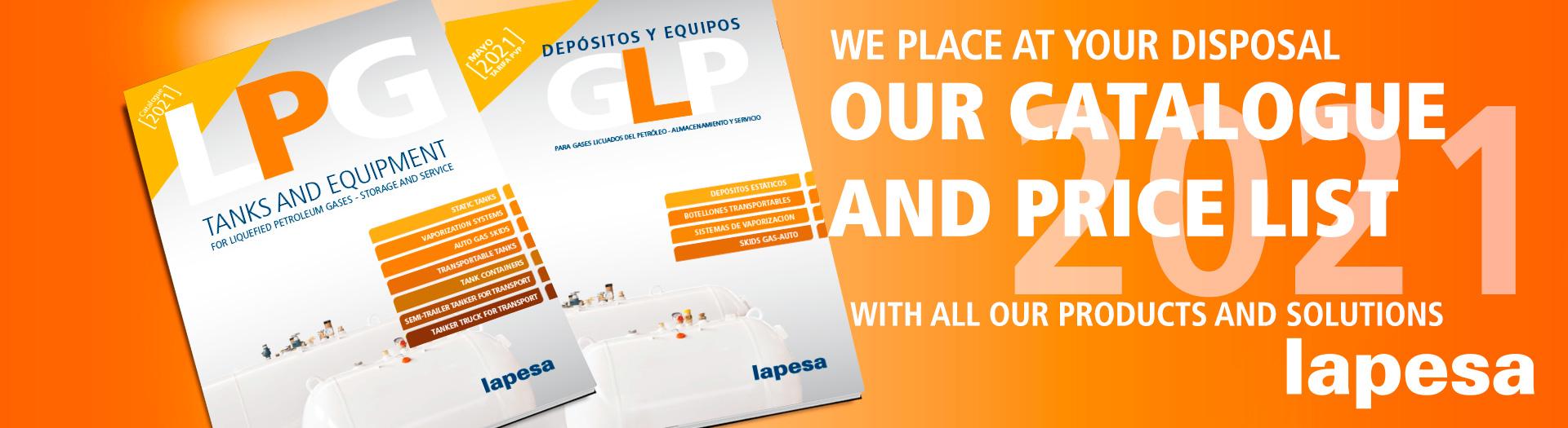 Lapesa: New Catalogues and LPG Price List
