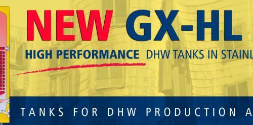 HIGH PERFORMANCE DHW stainless steel tanks